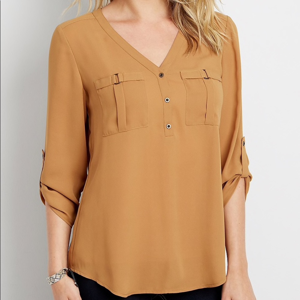 Gold Maurices blouse
